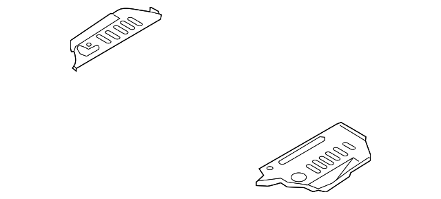 65532-B8000 Деталь FLOOR EXTN, LEFT