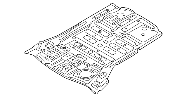 65512-B8000 Деталь FLOOR PAN