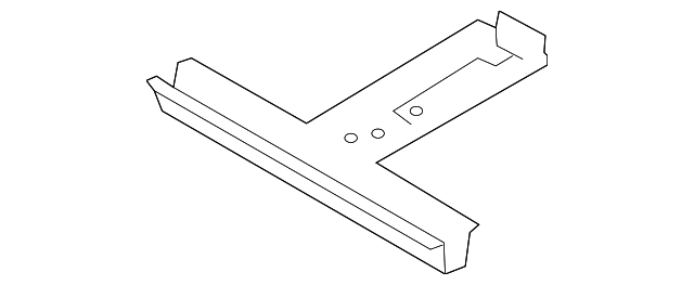 65830-B8000 Деталь REAR CROSSMEMBER