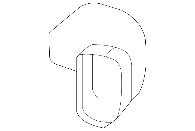 2518310046 Деталь LOWER DUCT, RIGHT