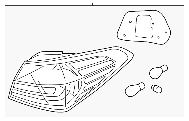 92401-A7230 Деталь COMBO LAMP ASSY, LEFT