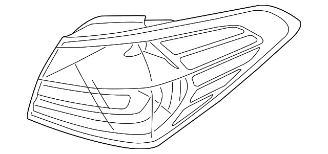 92410-A7230 Деталь LENS & HOUSING, LEFT