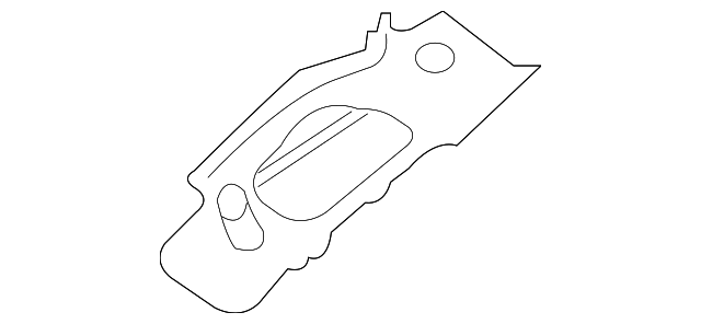 74580-ZC30A Деталь BUCKLE ANCHOR PLATE, RIGHT