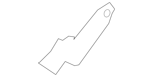 77681-7S000 Деталь BELT & RETRACTOR UPPER BRACKET, LEFT