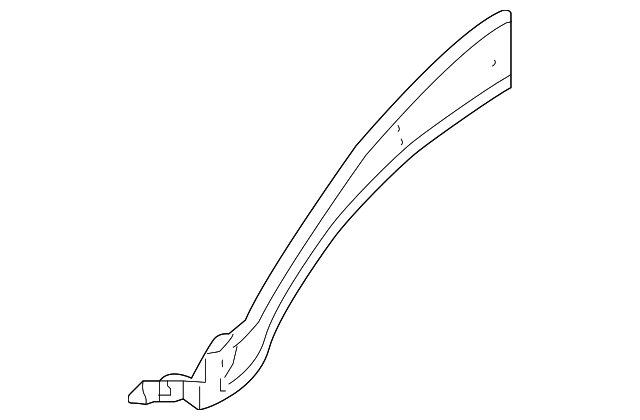 64573-C2000 Деталь APRON PANEL, LEFT