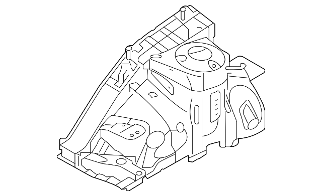 64501-C2000 Деталь APRON ASSY, LEFT