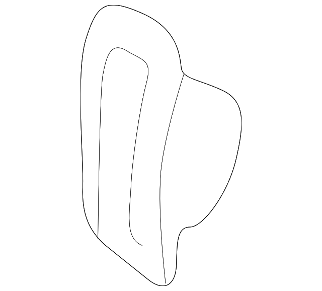 210-923-01-47-9B51 Деталь SEAT BELT GUIDE, LEFT