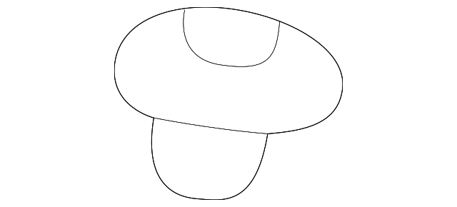 126-988-00-82 Деталь HEADREST GUIDE BEZEL, RIGHT