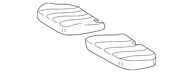 21092015219B50 Деталь SEAT CUSHION, LEFT