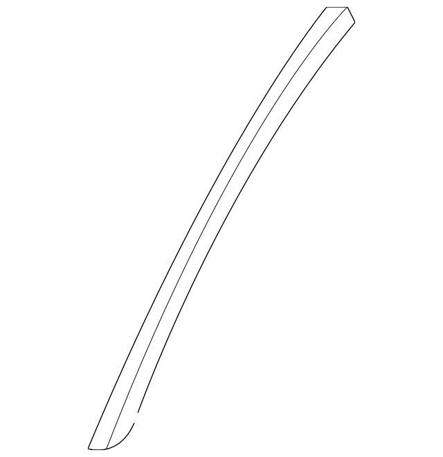 15224684 Деталь APPLIQUE RETAINER STRIP, RIGHT
