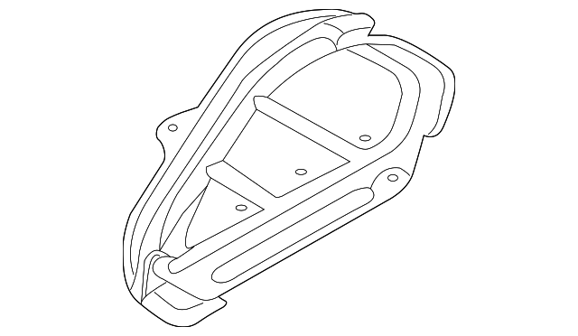 74813-CD800 Деталь FLOOR COVER, LEFT