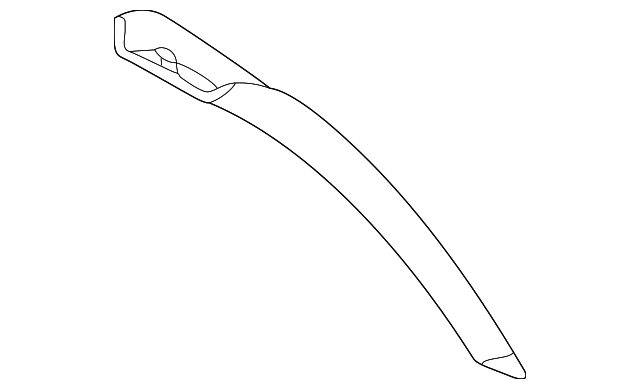 21074010701A21 SIDE TRIM, RIGHT