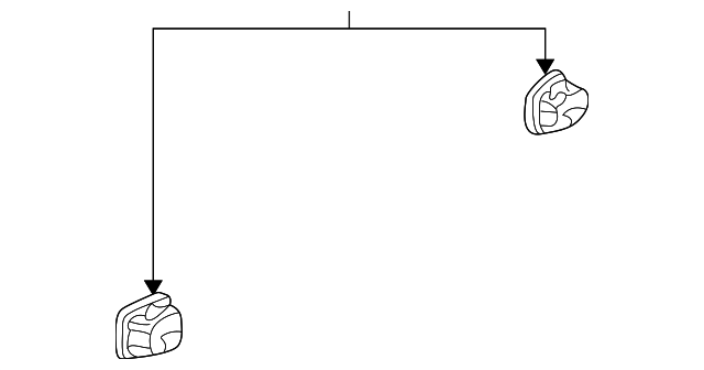 21086001519B51 Деталь LOWER TRIM CAP, LEFT