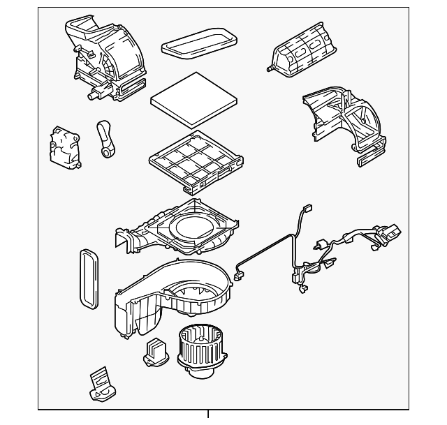 97206-1F100 Деталь BLOWER ASSY