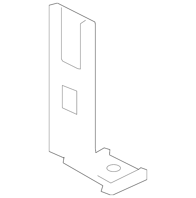 86635-1F000 Деталь LOWER BRACKET