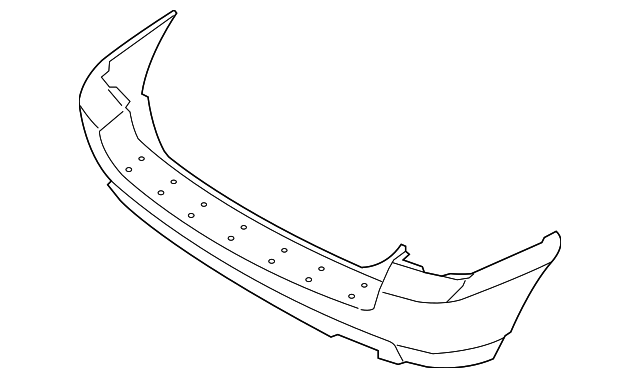 86611-1F040 Деталь BUMPER COVER