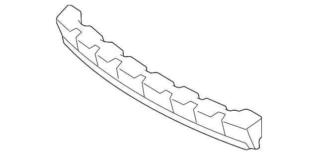 86620-1F010 Деталь ENERGY ABSORBER