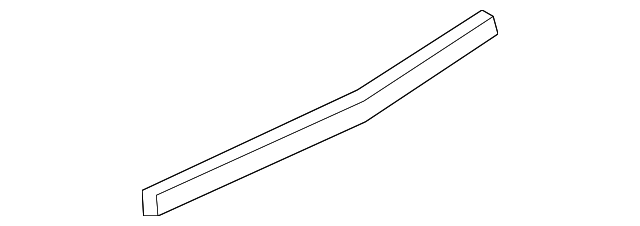 MR978149 Деталь LOWER W'STRIP, LEFT