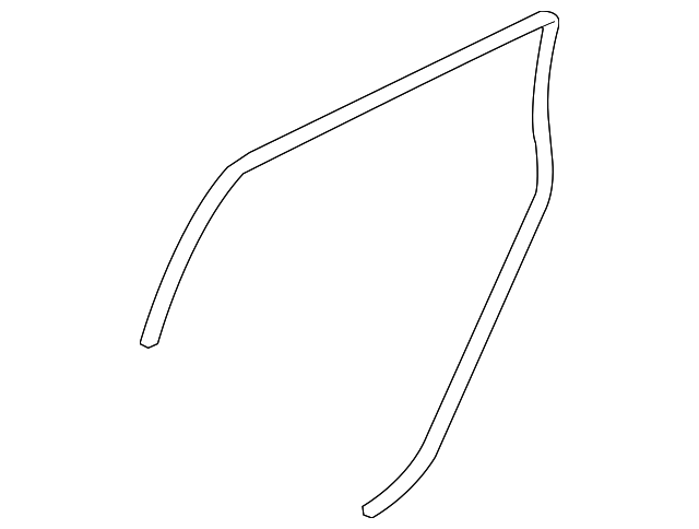 MR646785 Деталь BODY W'STRIP, RIGHT