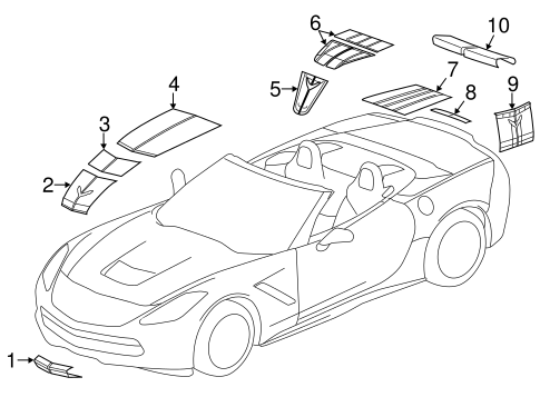Corvette STRIPE TAPE