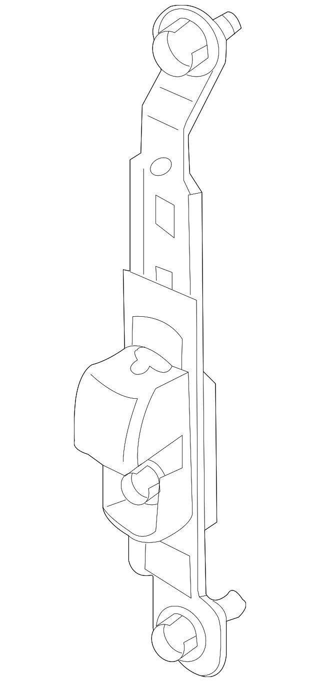 8499079K006GS Деталь HEIGHT ADJUSTER, RIGHT