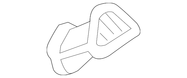 22841733 Деталь DEFROSTER GRILLE, LEFT