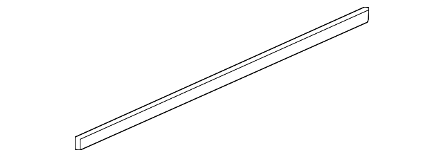 5FX95DX9AB Деталь BODY SIDE MLDG, LEFT