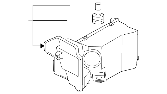 MN156630 Деталь AIR CLEANER BODY