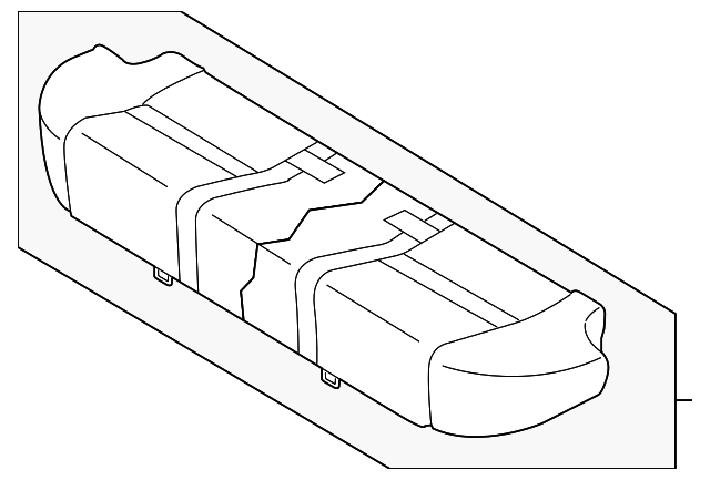 GP9A57200A02 SEAT CUSHION