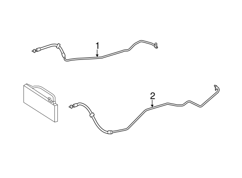 CL65 AMG TRANS OIL COOLER