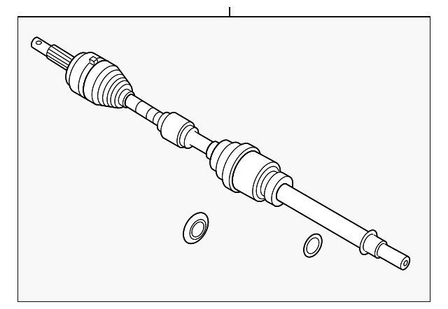 391003JT0A Деталь AXLE ASSY, RIGHT