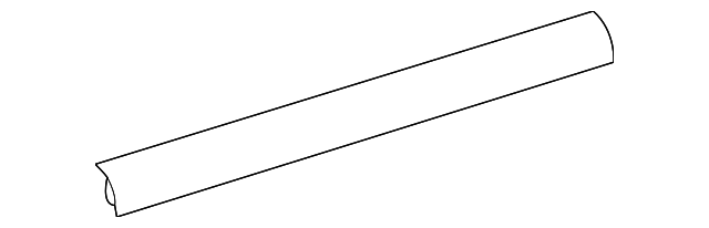 203-690-32-80 Деталь BELT MOLDING, RIGHT