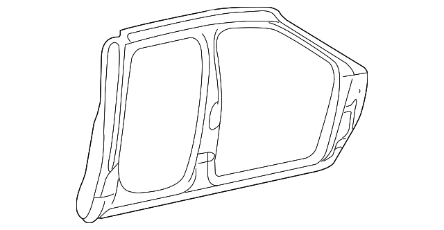55372134AB Деталь UNISIDE PANEL, RIGHT