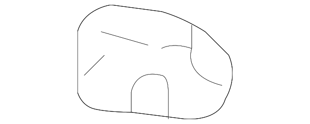 55276957AB Деталь LOWER SEAL, RIGHT
