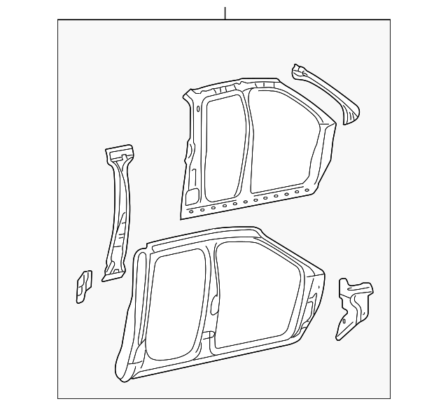 5179212AB Деталь UNISIDE ASSY, RIGHT