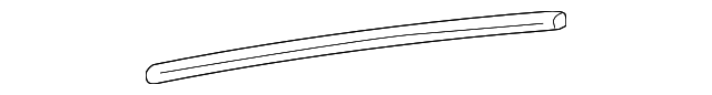 68031799AA Деталь UPPER RETAINER, LEFT
