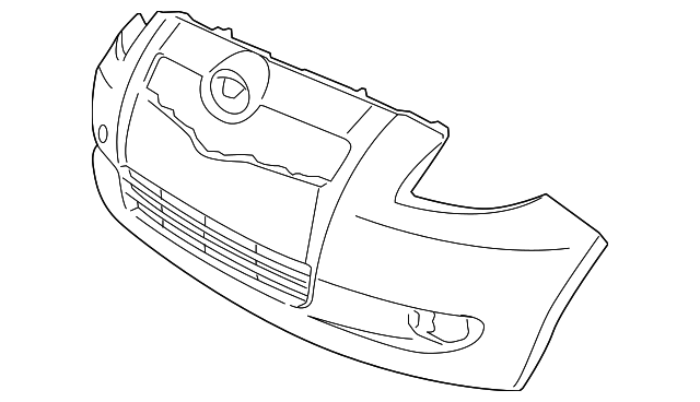 52119-52922 Деталь BUMPER COVER