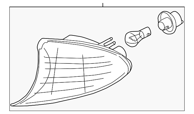 63-13-6-915-383 Деталь TURN SIGNAL LAMP, LEFT