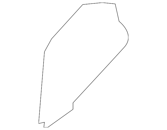 22914934 Деталь SIDE COVER, RIGHT