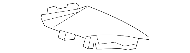 22857445 Деталь SIDE TRIM PANEL, LEFT