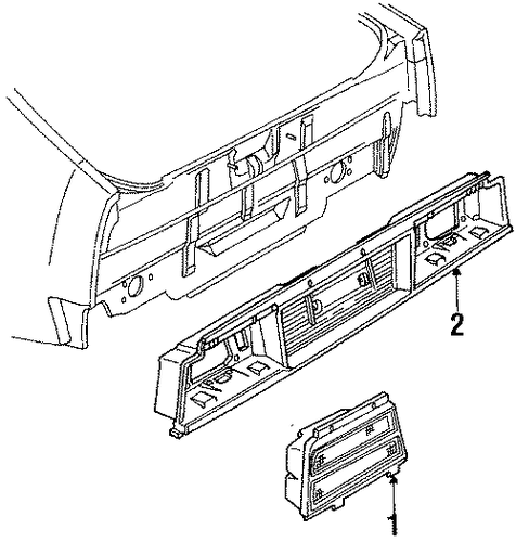 Cavalier TAIL LAMPS