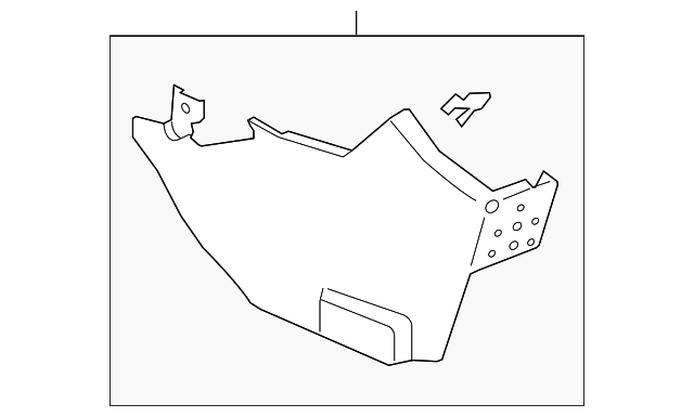 7584178J21 Деталь SIDE PANEL, LEFT