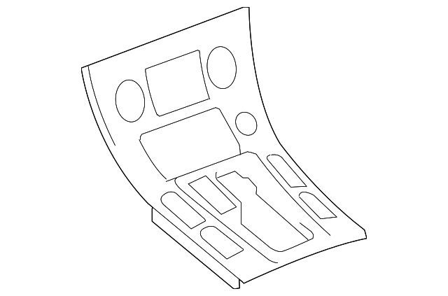 7383078J01 Деталь SHIFT PANEL