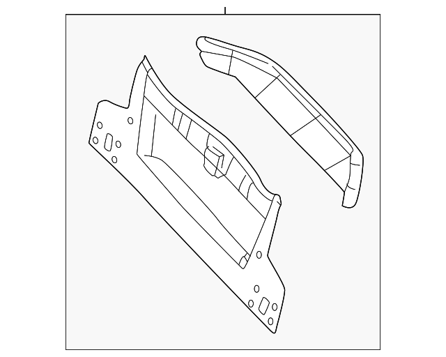 4575209AI Деталь REAR BODY PANEL