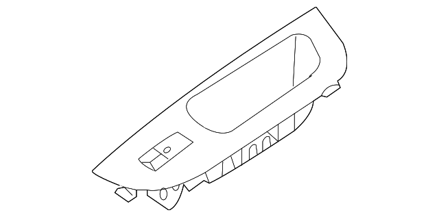 93580-1U000J7 Деталь WINDOW SWITCH, LEFT