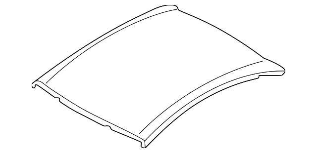 731122Y030 Деталь ROOF PANEL