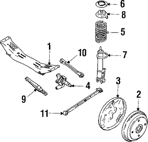 323 REAR BRAKES