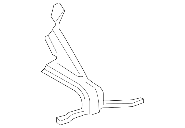 8H0-821-135-A Деталь FENDER FRONT BRACKET, LEFT