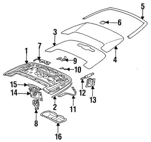 300CE STORAGE COMPARTMENT
