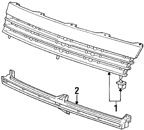Colt GRILLE & COMPONENTS